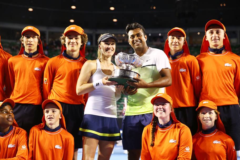 Australian Open 2015 Martina Hingis e Leander Paes (Getty Images)